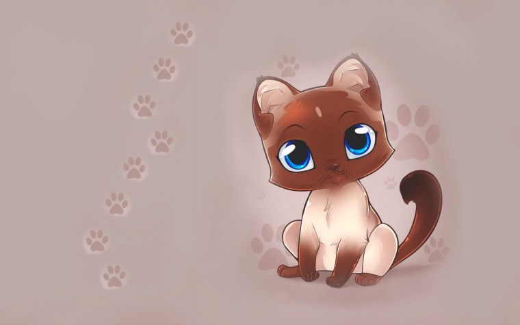 Красивые мультяшные котики