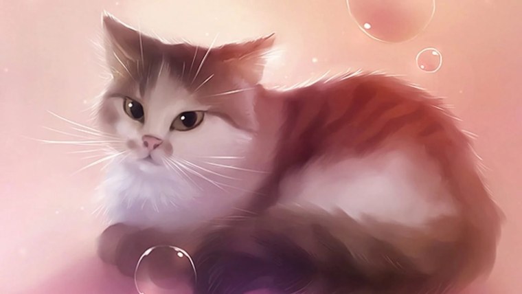 Котики арты