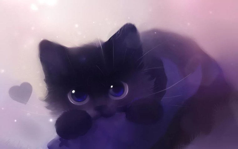 Котенок мультяшный