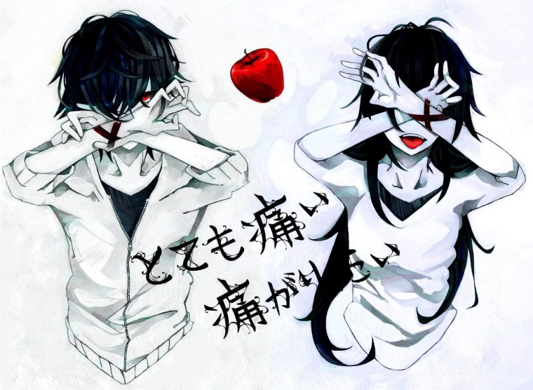 Аниме психопатка убийца мальчик