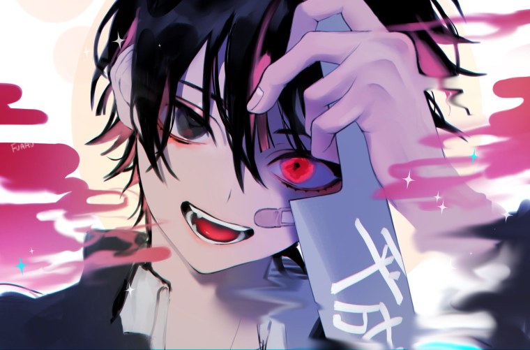 Аниме парень сумасшедший