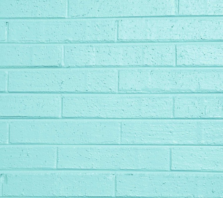 Кирпич бирюзового цвета