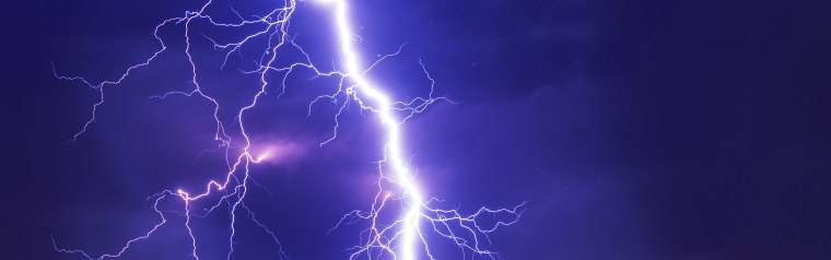 Баннер молния