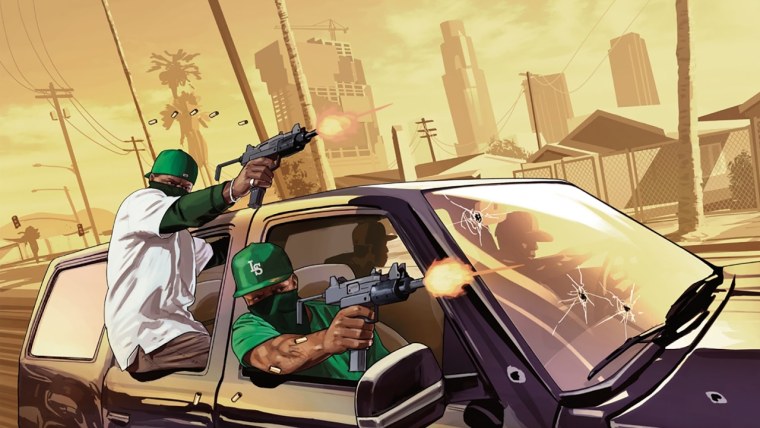 Гетто ГТА 5 арт