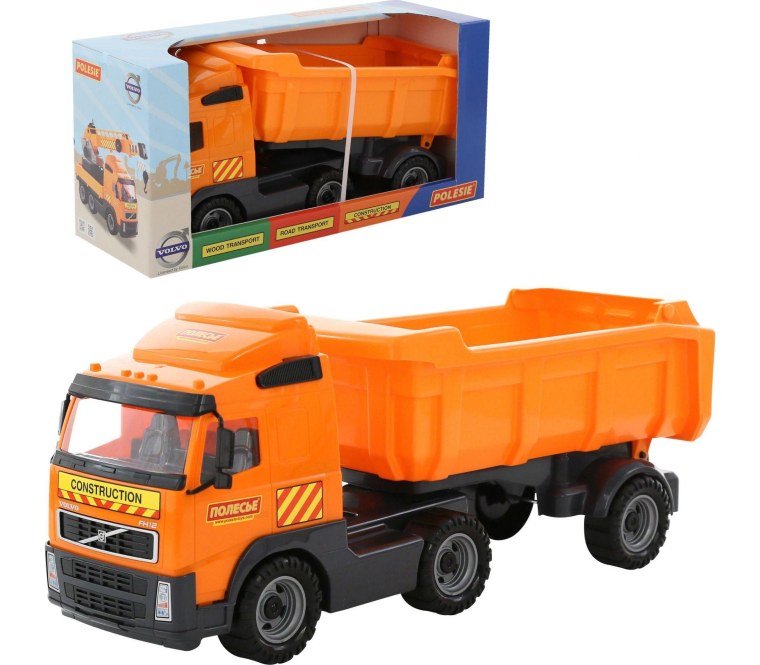 "Volvo", автомобиль-самосвал с полуприцепом (в коробке)