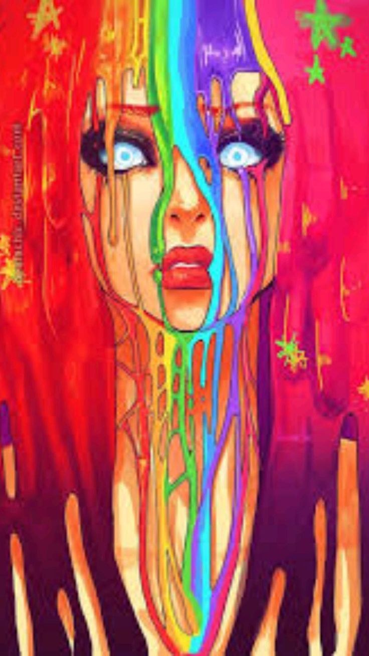 Необычные яркие рисунки