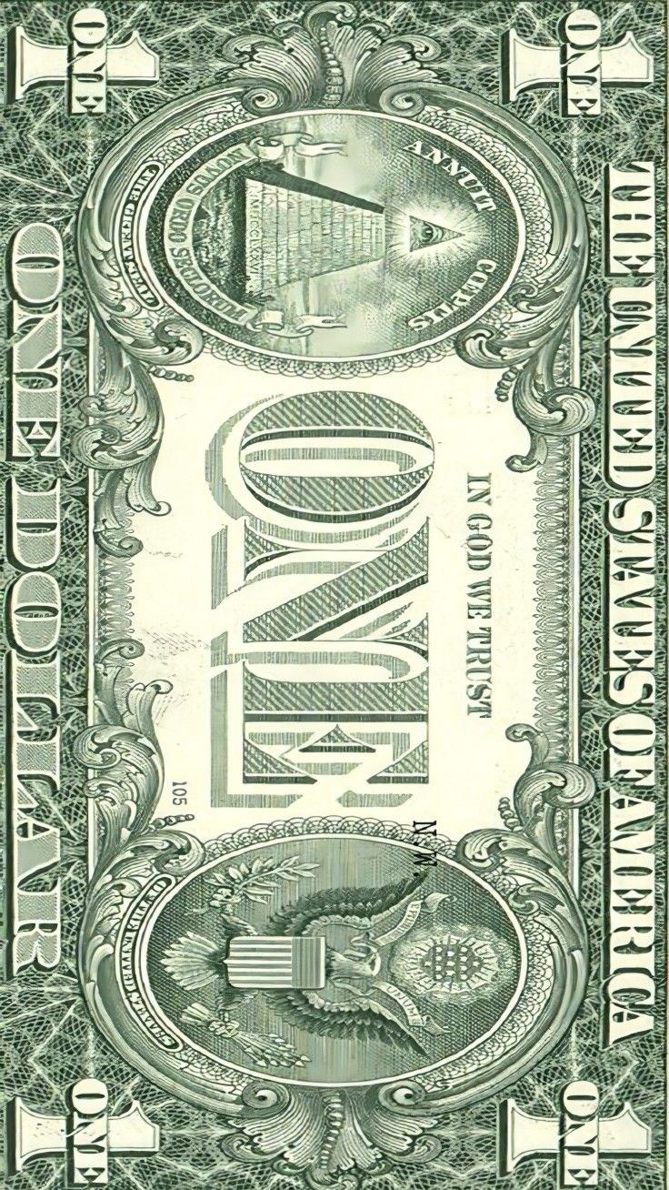 Обои на телефон доллары вертикальные