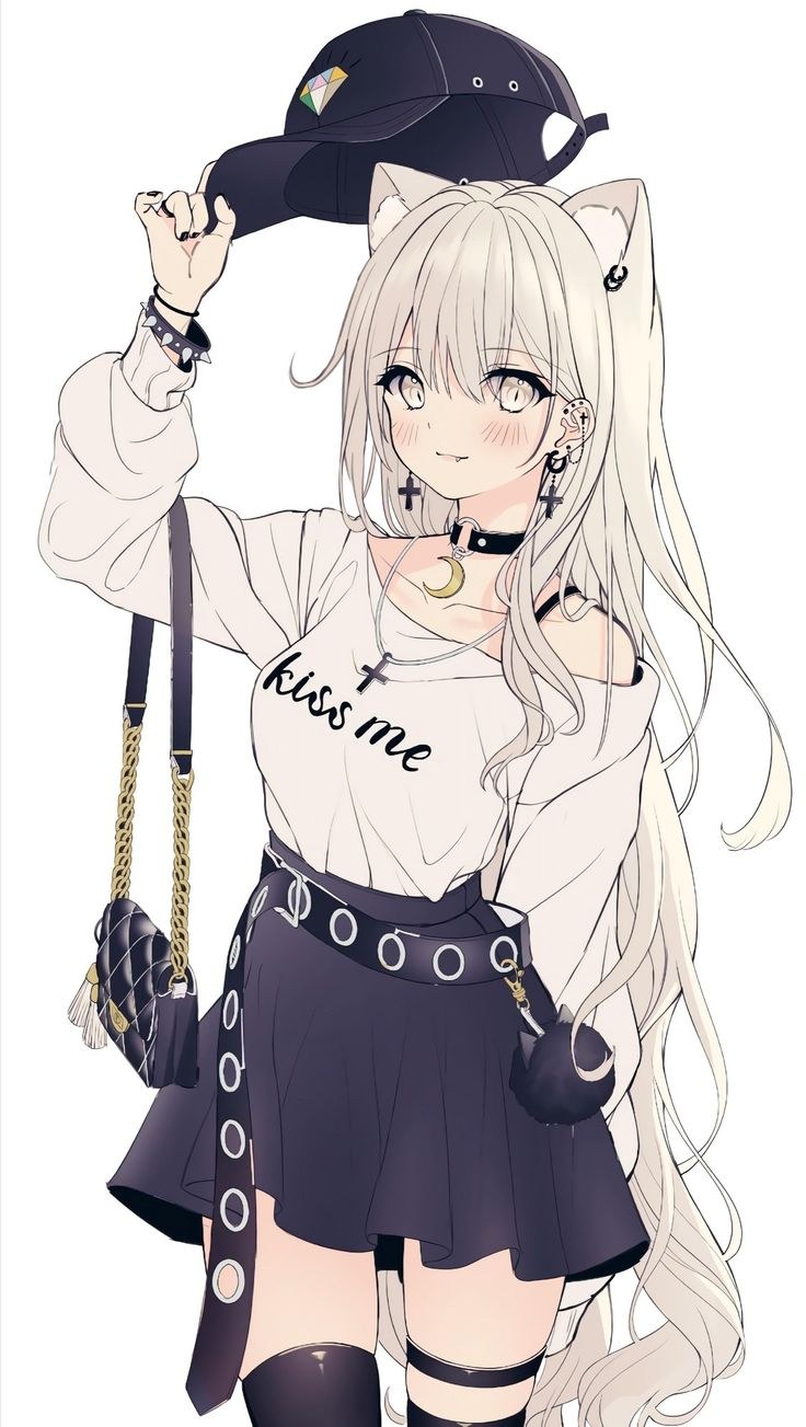 Аниме тянка пацанка