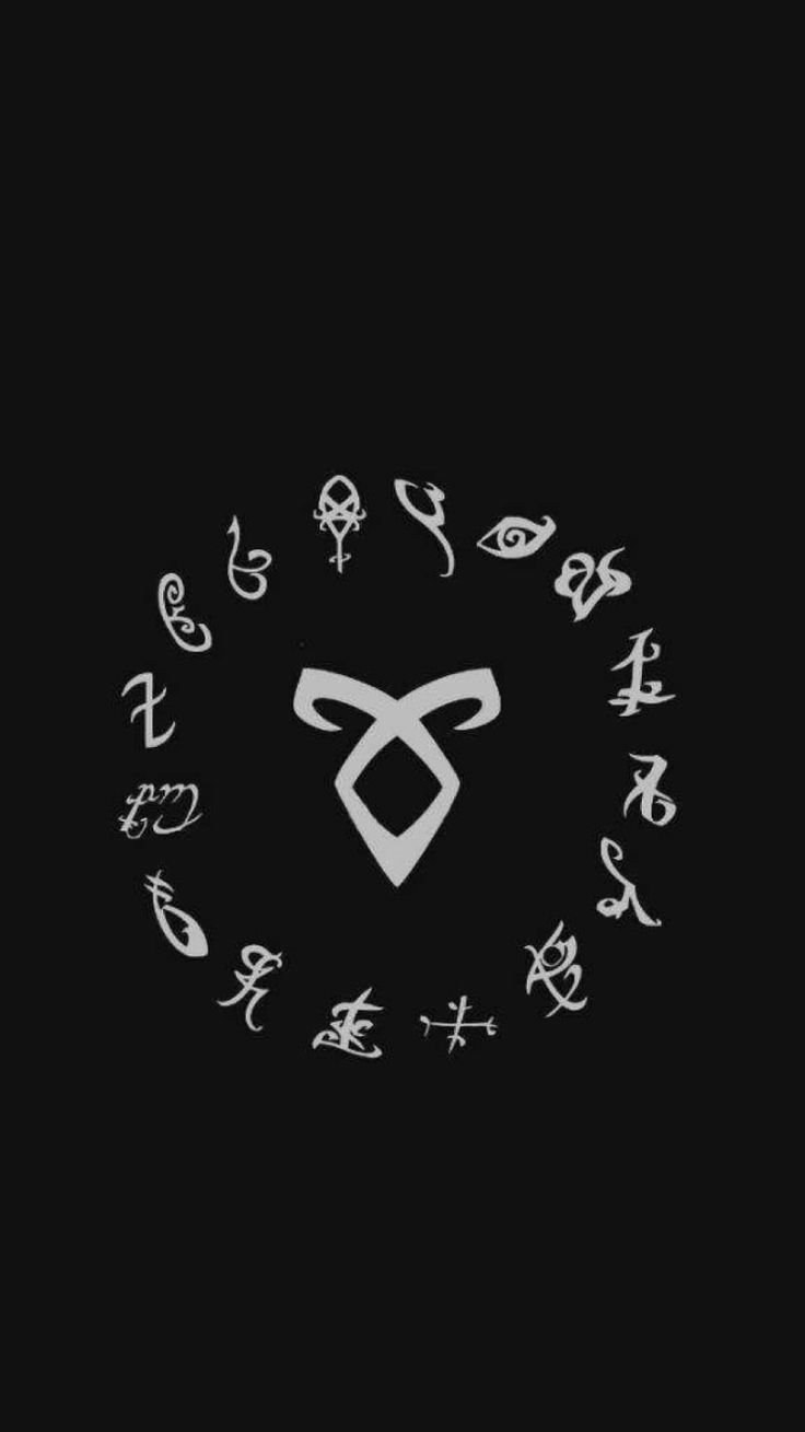 Руны Сумеречных охотников Эстетика