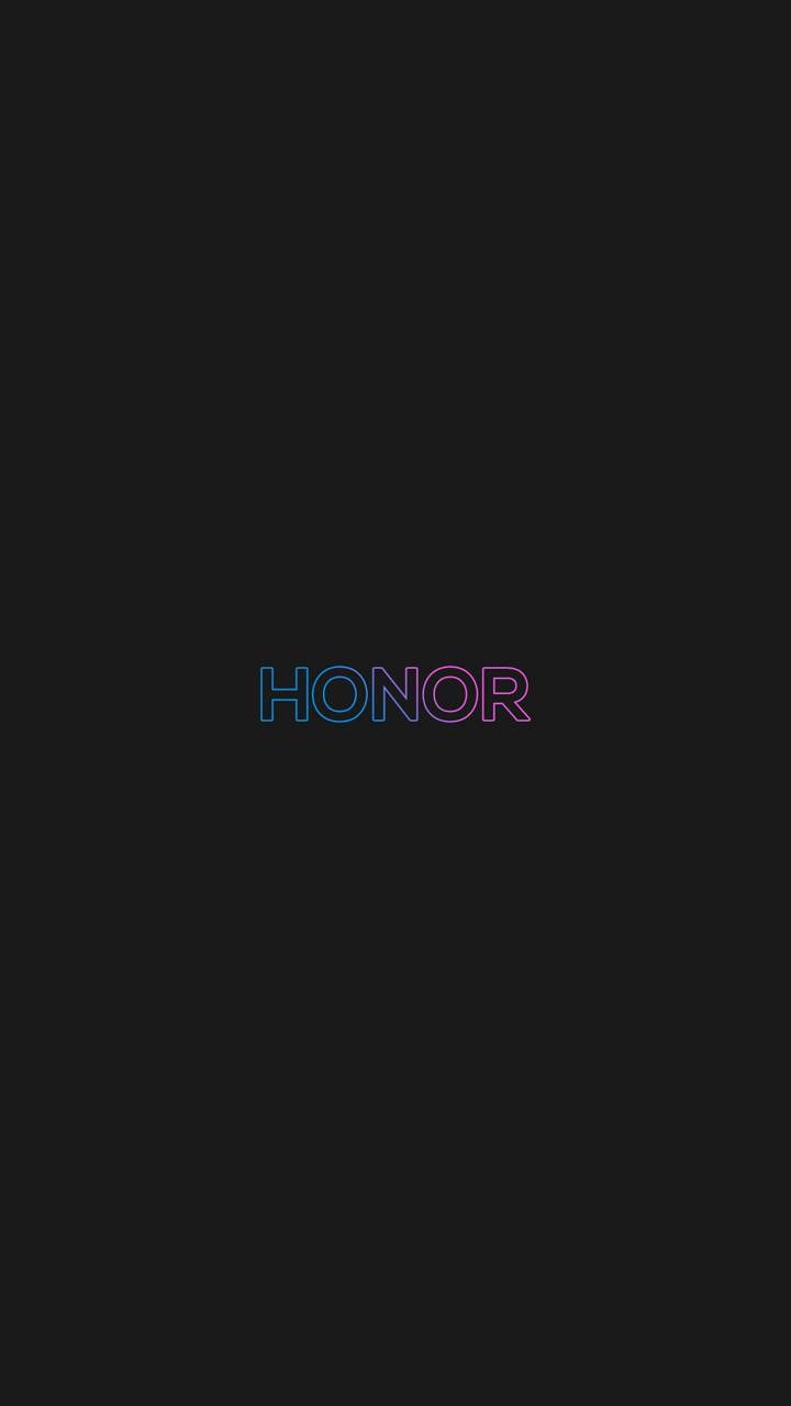 Обои с надписью Honor