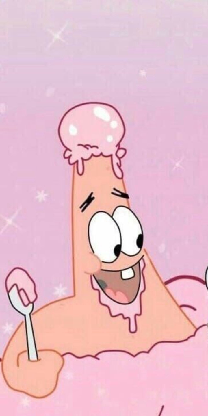 Парные обои губка Боб и Патрик