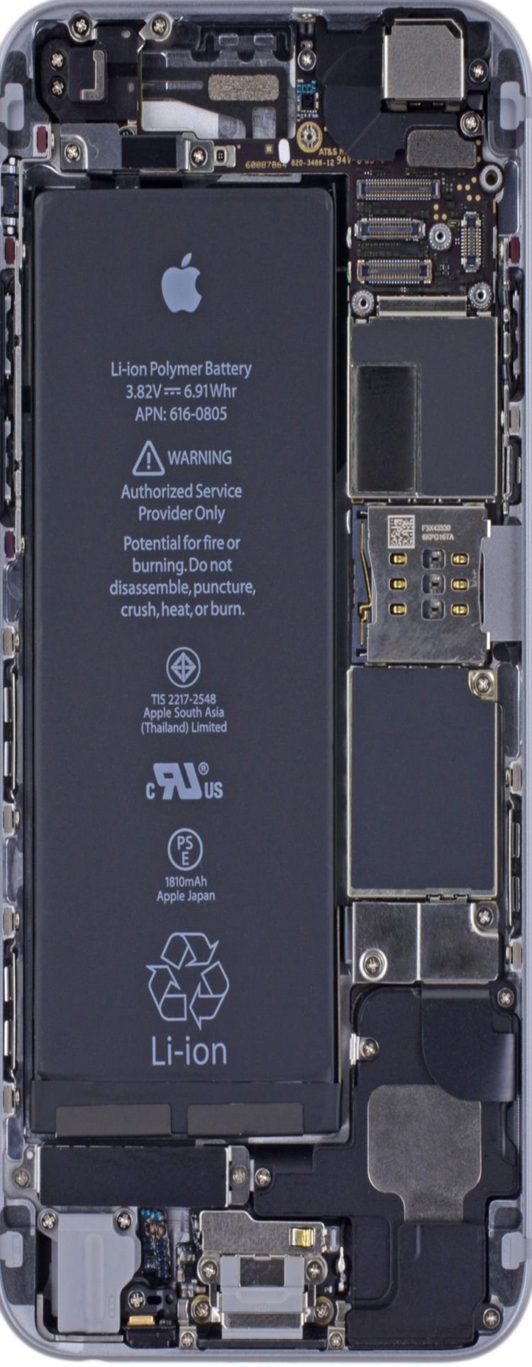 IFIXIT обои iphone x