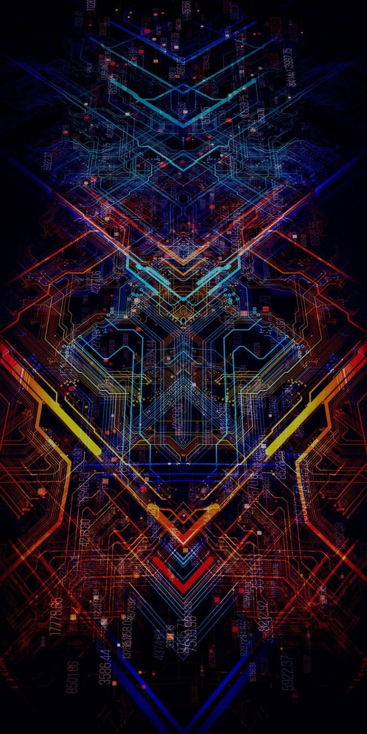 Абстрактные обои на андроид