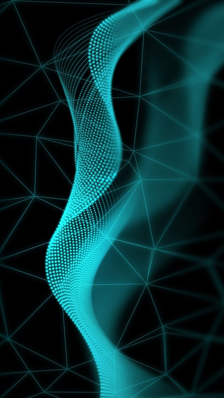 Бирюзовая абстракция