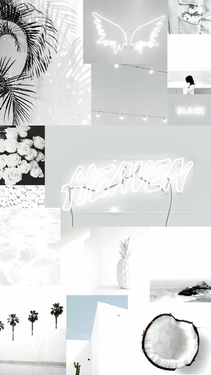 Красивые коллажи белый