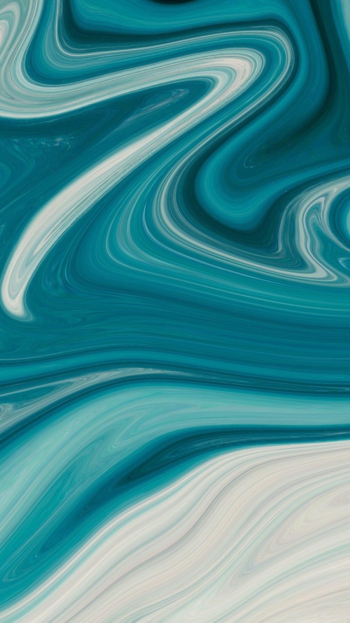 Бирюзовая абстракция