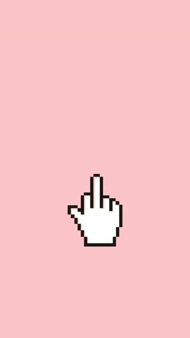 Обои с средним пальцем