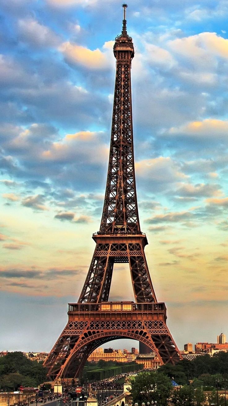 Париж 'Эйфель 4k