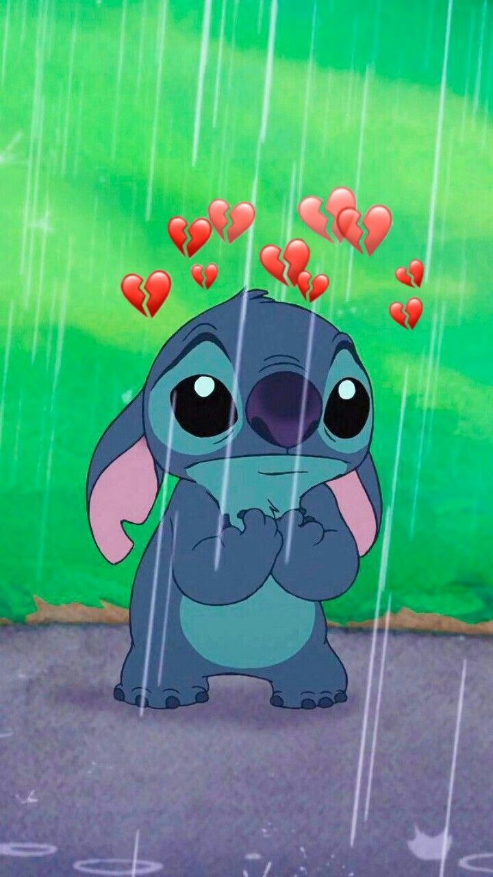 Плачущий Стич из Лило и Стич