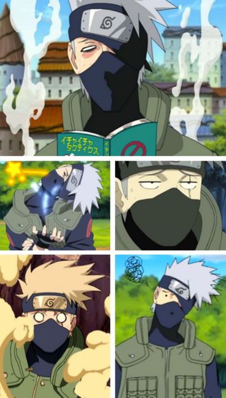 Эмоции Какаши сенсей