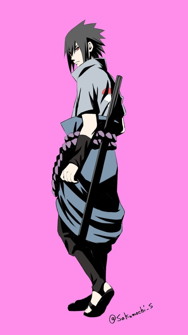 Саске Учиха в полный рост