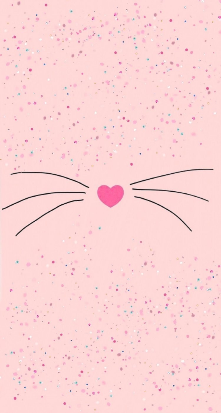 Розовые обои для девочек