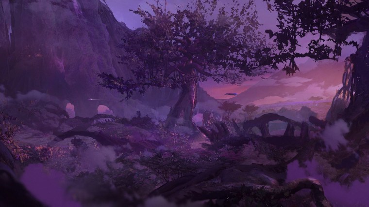 Неоновые горы