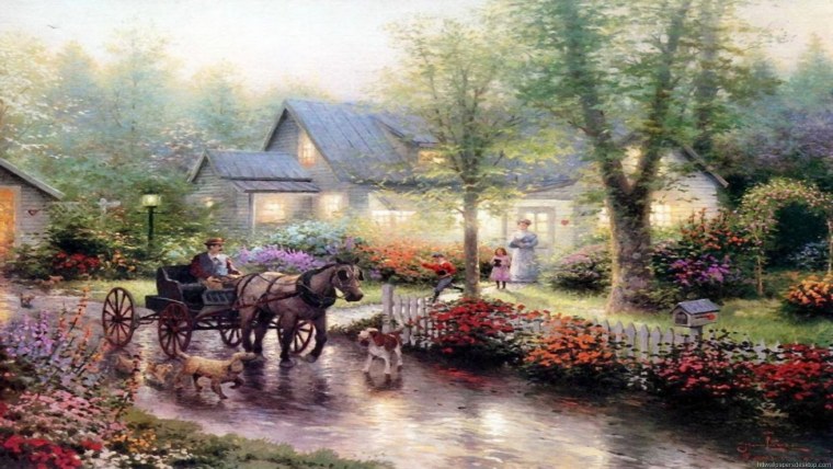 Художник Томас Кинкейд