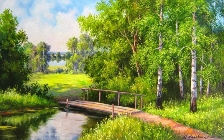 Елена Самарская Березовая роща