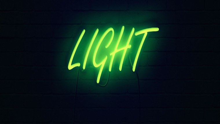 Неон надпись