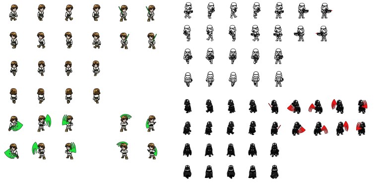 Геншин спрайты