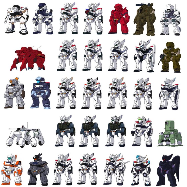 Робот спрайт