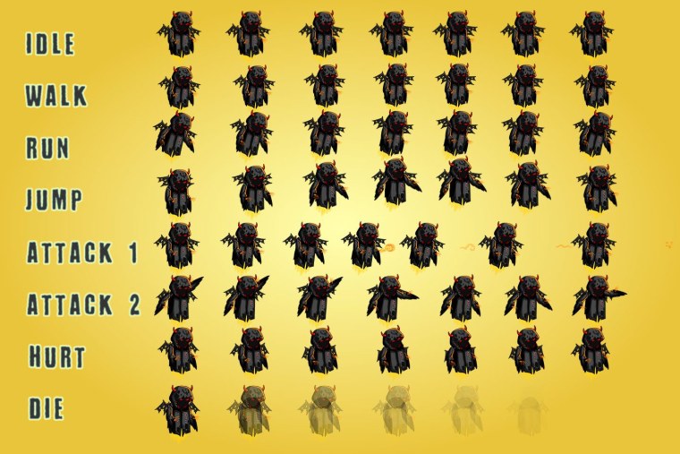 Спрайт охотника