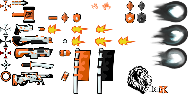 Военный спрайт