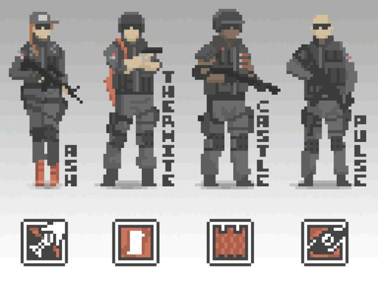 Моделька пиксельная Графика