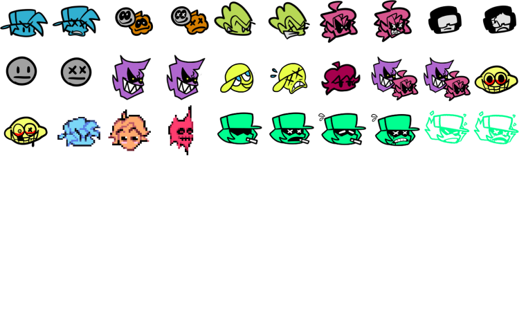 Кубические персонажи