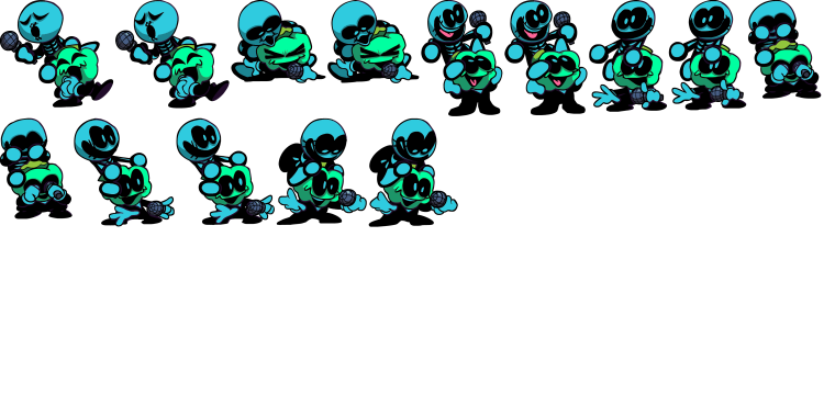 Spooky Kids Assets спрайты