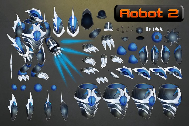 Robots спрайты