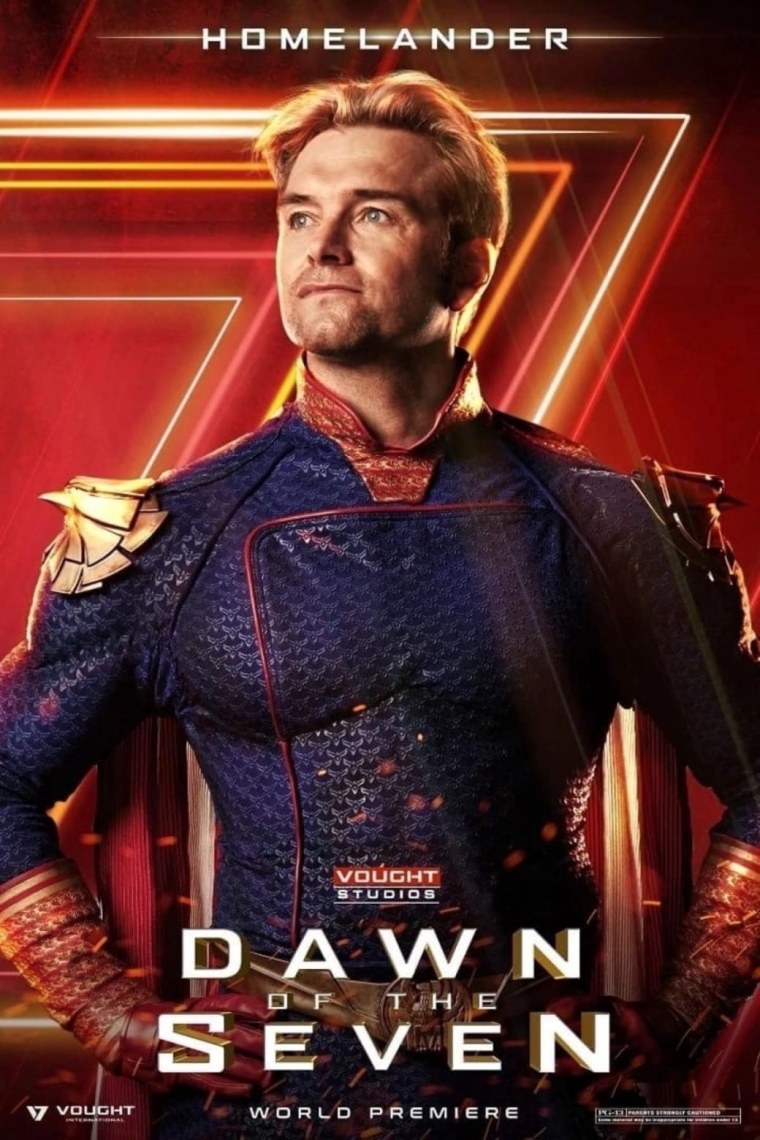 Сериал пацаны the boys Постер