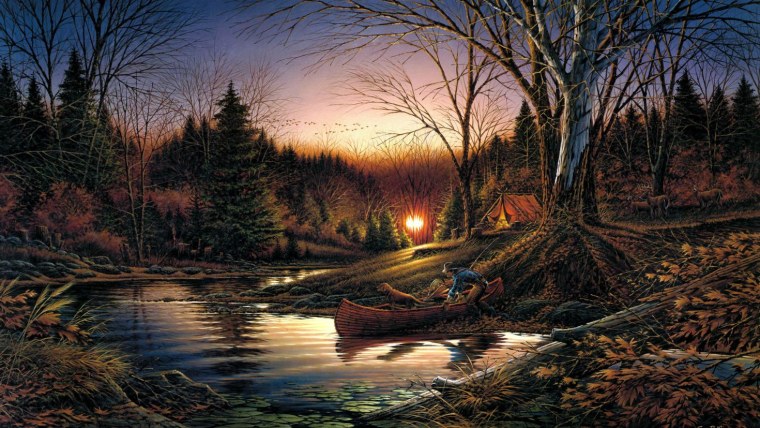 Терри Редлин картины природа