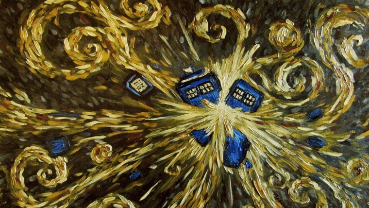 Фон картина Ван Гога