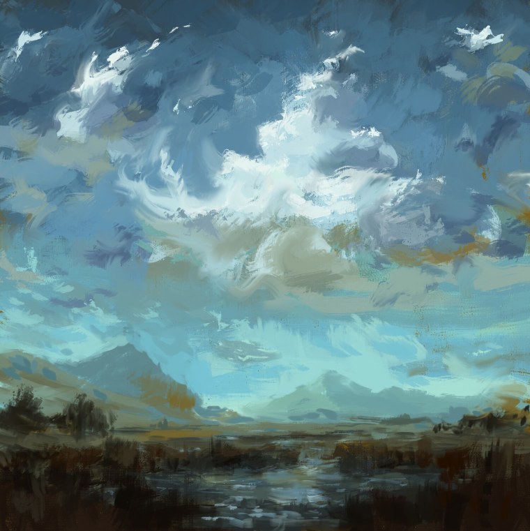 Обои живопись