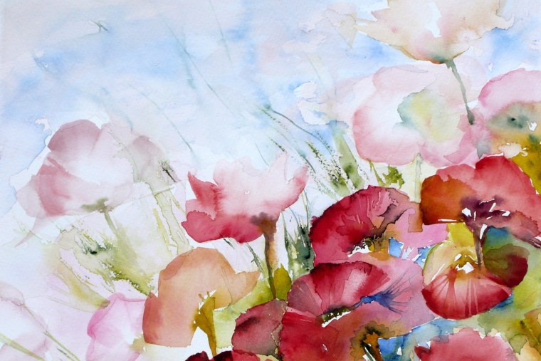 Картины акварелью