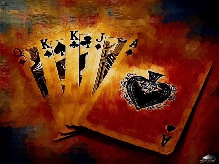Игральные карты в живописи