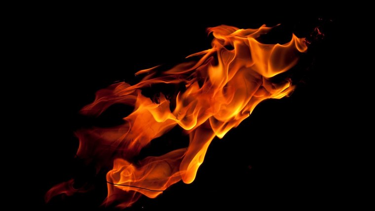Огонь языки пламени