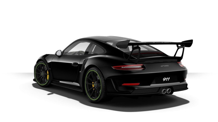 Porsche 911 gt3 RS Black