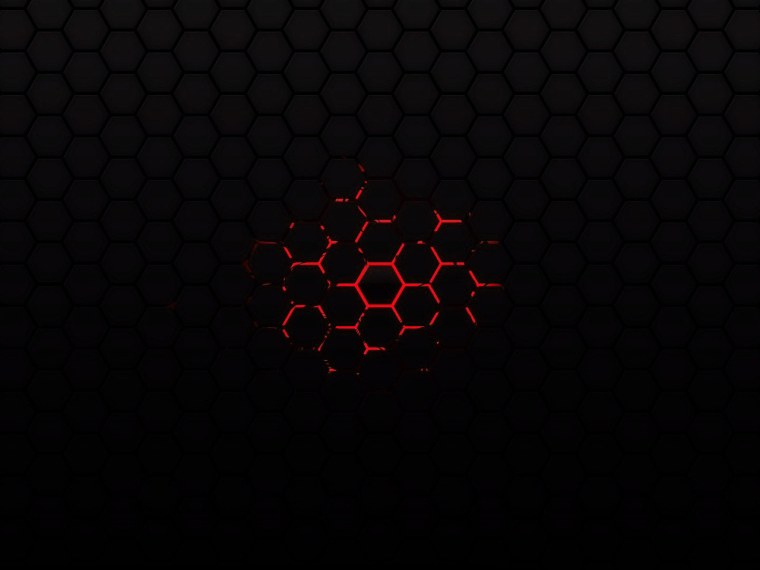 Черно синяя абстракция