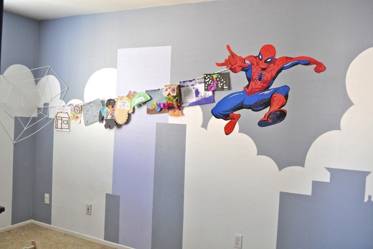 Человек паук фотообои в детскую