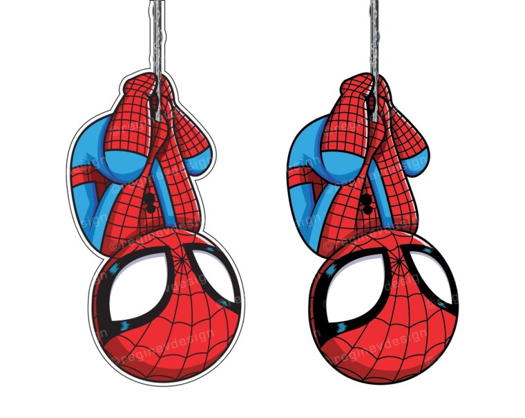 Человек паук svg