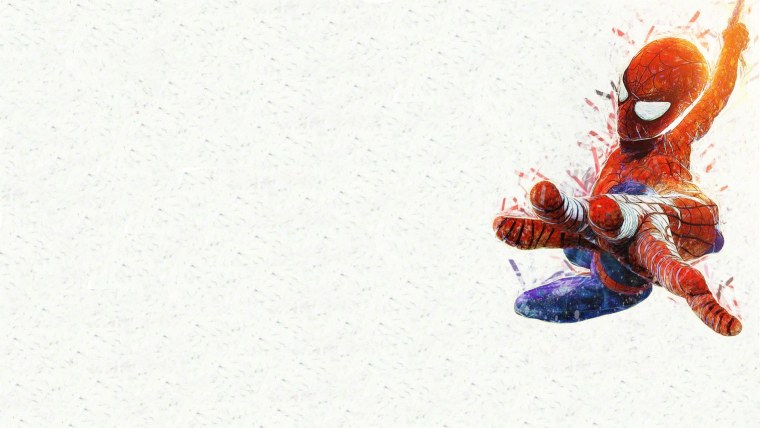 Паутина с пауком человек паук